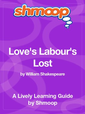 cover image of Love's Labour's Lost